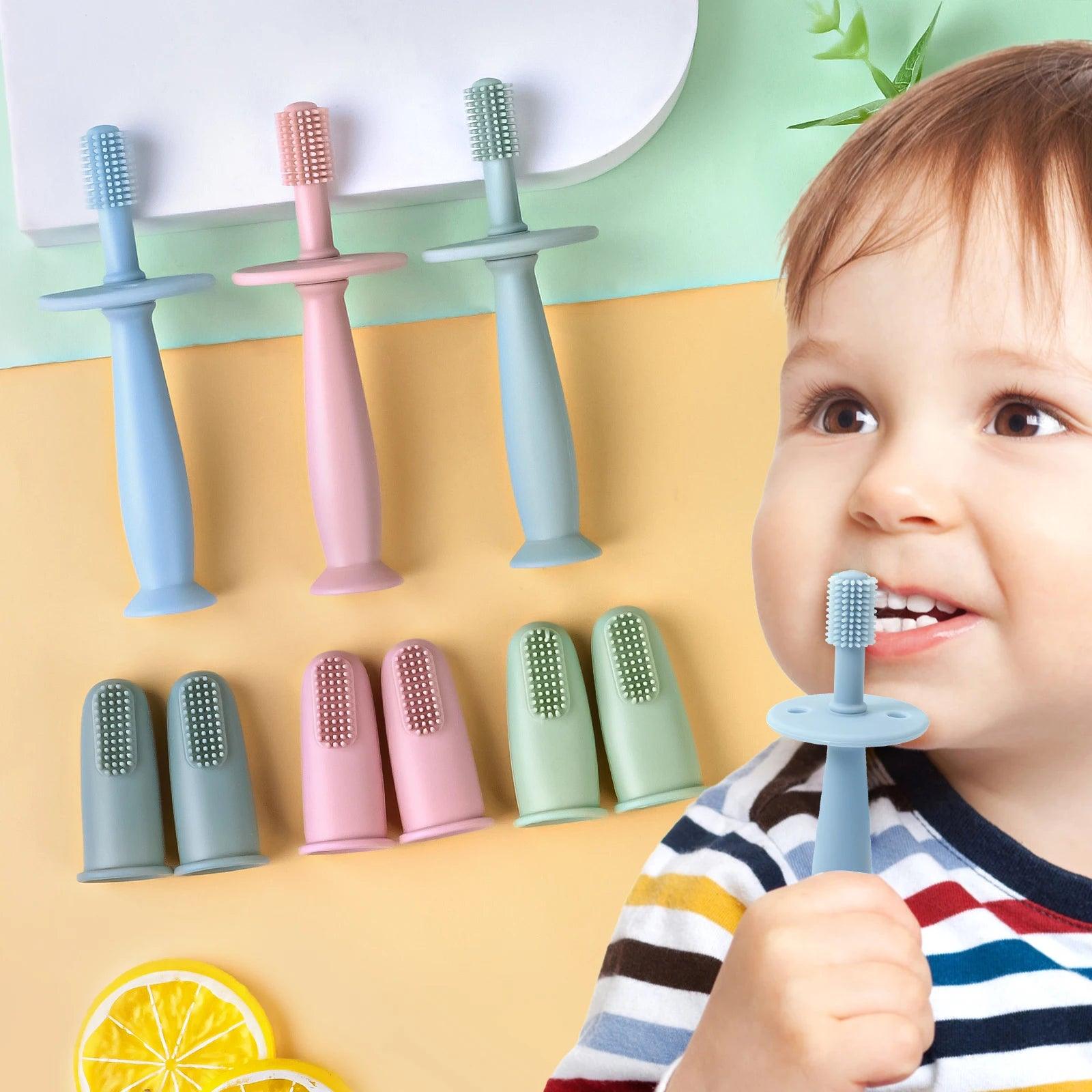 3pcs Baby Finger Toothbrush