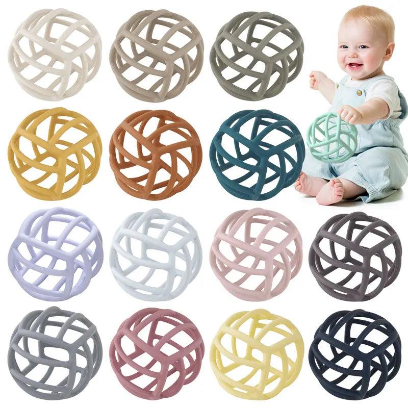 Soft Silicone Baby Teether & Toy