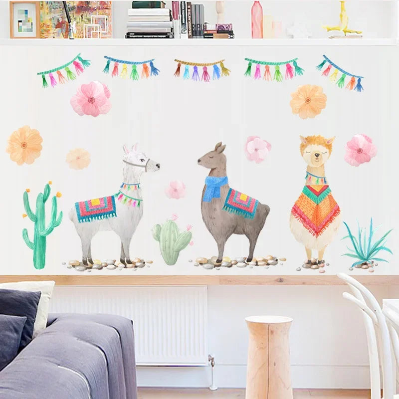 Alpacas Wall Stickers