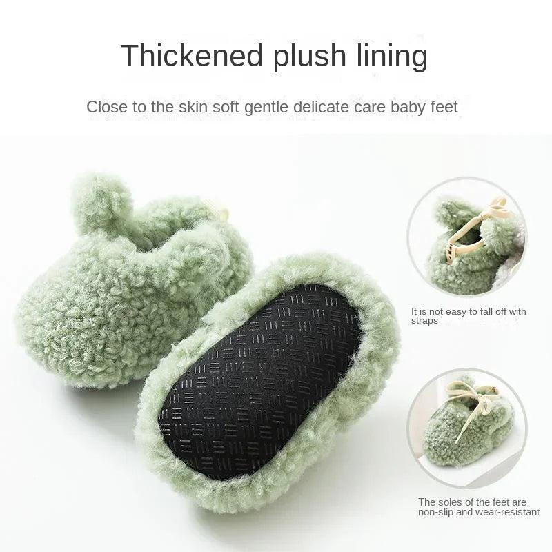 Cozy Winter Anti-Slip Baby Slippers