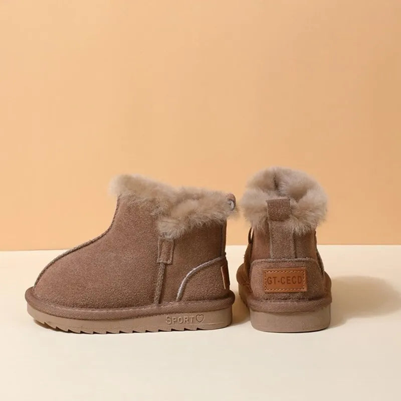 Furry Plushie Snowie Boots