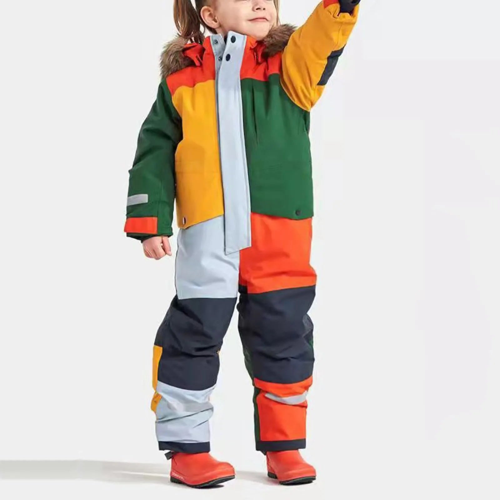 Rainbow Ski Suit