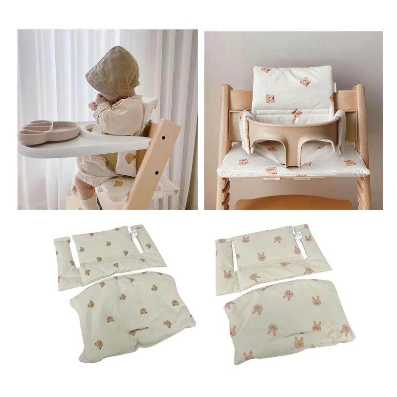 High Chair Cushion Washable HighChair Support Kid Baby Feeding Accessories Baby Meal Replacement cotton Pad for Stokk - Mandhi