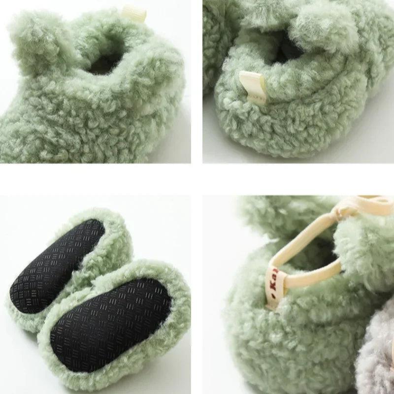 Cozy Winter Anti-Slip Baby Slippers