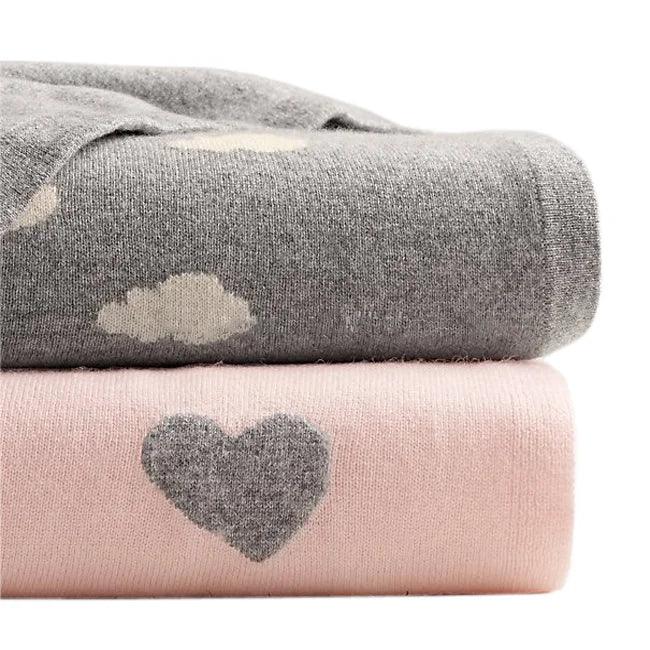 Cloud Kisses 100% Cashmere Blanket