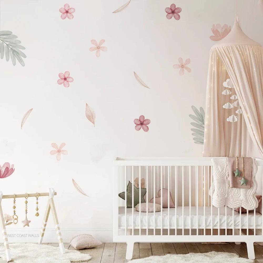 Whimsy Blooms Wall Stickers