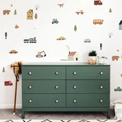 Nordic Cars Wall Stickers - Mandhi