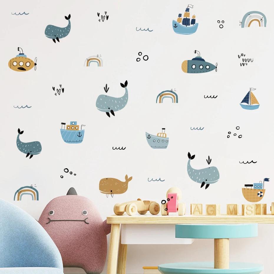 Underwater Dreamland Wall Sticker - Mandhi