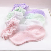 Soft Lace Mesh Socks