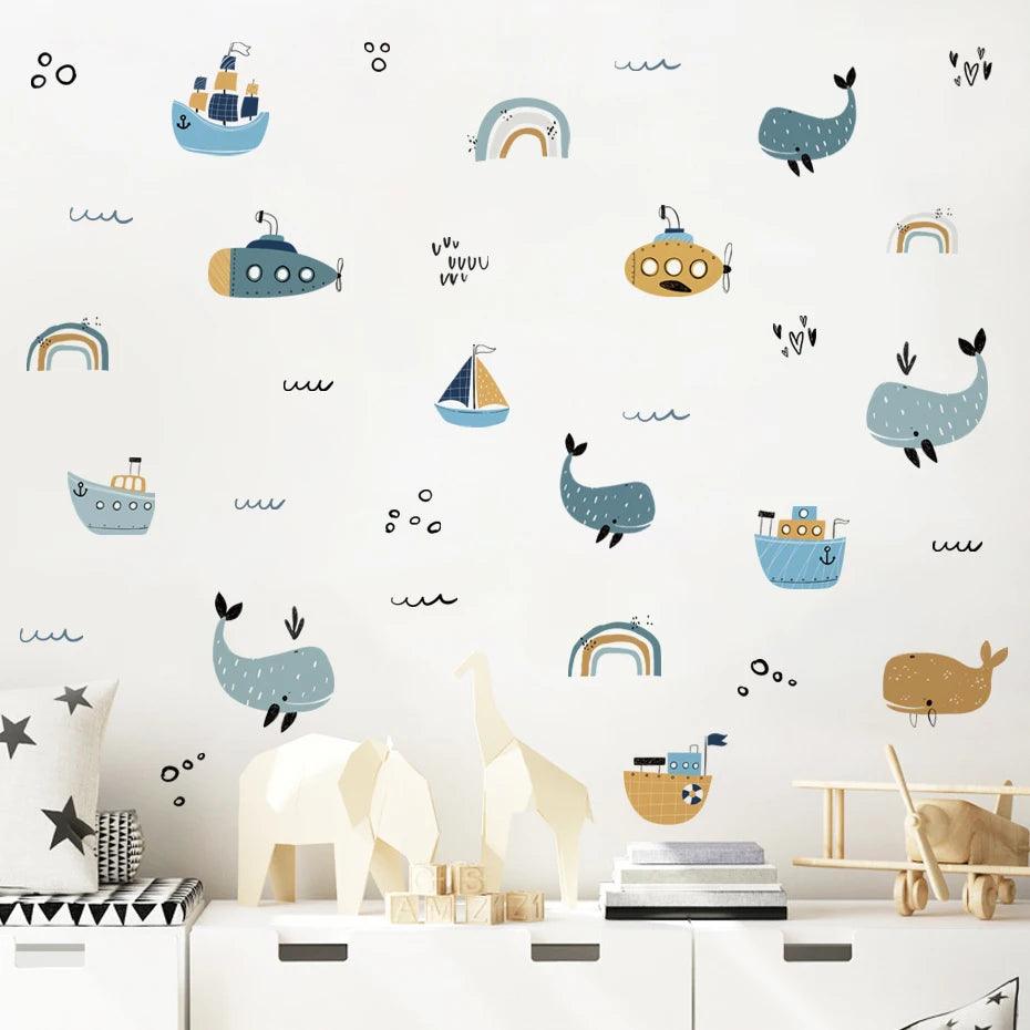 Underwater Dreamland Wall Sticker - Mandhi